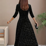 Vespera | Vestido Midi Floral Gracioso