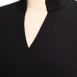 Claribela | Vestido Preto Refinado