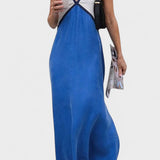 Lara - Vestido Comprido Bicolor