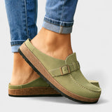 Mocassins de Camurça com Fivela