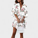 Carla - Vestido Floral Curto