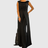 Soraia | Vestido Macacão Sem Mangas Estiloso