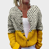 Madalena - Cardigan Floral de Outono