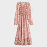 Núria - Vestido Longo Floral