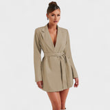 Teresa - Vestido blazer preto