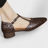 Fernanda | Sapatos de Couro Elegantes