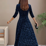 Vespera | Vestido Midi Floral Gracioso