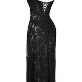 Serena - Vestido longo elegante para casamentos e eventos