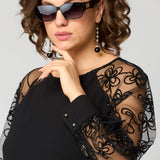 Eva | Vestido de Renda Elegante