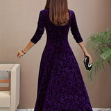 Vespera | Vestido Midi Floral Gracioso