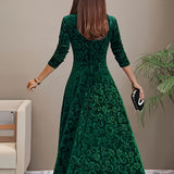 Vespera | Vestido Midi Floral Gracioso