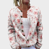 Sofia - Cardigan Floral de Outono