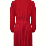 Andreia - Vestido Formal de Algodão