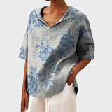 Flávia - Top Elegante em Linho