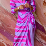 Amalia – Vestido de Primavera Longo