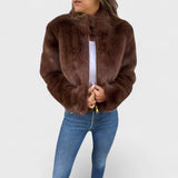 Viviana - Casaco de Pêlo Elegante
