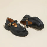 Mary Janes - Sapato Elegante em Couro