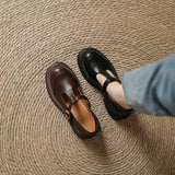 Mary Janes - Sapato Elegante em Couro