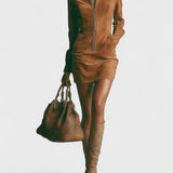 Marlene | Vestido com zip Elegante