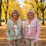 Gabriela - Cardigan Floral de Outono