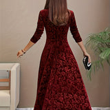 Vespera | Vestido Midi Floral Gracioso