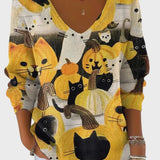 Célia | Blusas com Decote em V