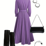 Margarete | Vestido de Elegância do Dia-a-Dia