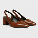 Vera – Sapatos de salto alto crocodilo