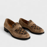 Camila - Sapatos elegantes com padrāo leopardo