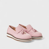 Ines - Mocassins casuais com biqueira redonda