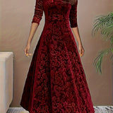 Vespera | Vestido Midi Floral Gracioso