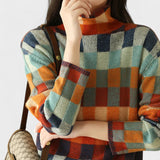 Teresa - Camisola de gola alta em lã