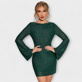 Constança - Vestido de lantejoulas