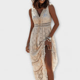 Érica - Vestido em estilo boêmio