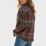 Emily – Blusa de malha xadrez