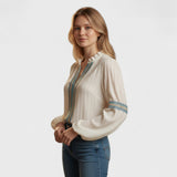 Renata - Camisa clássica tradicional