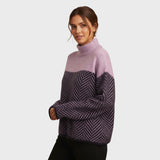 Camisola de gola alta