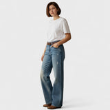 Fabiana - Calças de ganga com largas