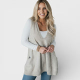 Colete de malha aconchegante