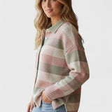 Noor - Blusa de malha xadrez