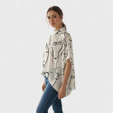 Catarina - Blusa de noite versátil