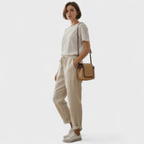 Francisca – Calças de linho modernas e casuais