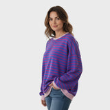 Camisola casual de manga comprida