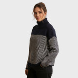 Camisola de gola alta